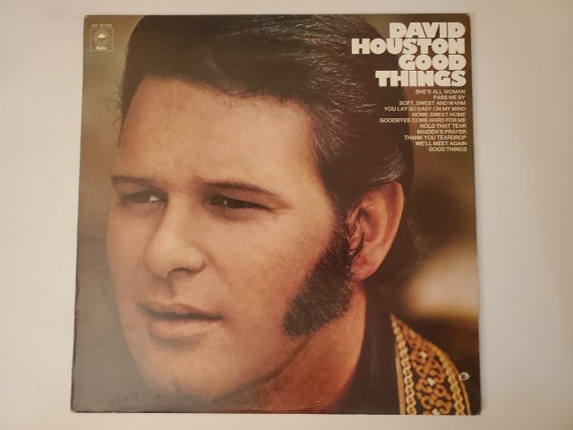 David Houston Good Things vinyl record