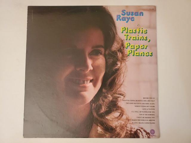 Susan Raye Plastic Trains, Paper Planes vinyl record