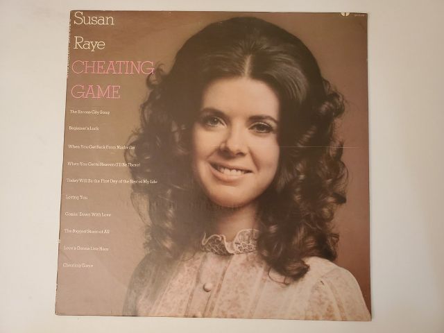 Susan Raye Cheating Game vinyl record