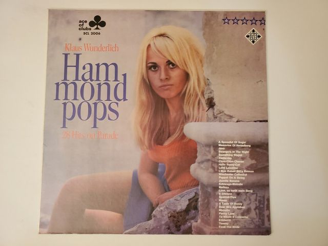 Klaus Wunderlich Hammond Pops: 28 Hits on Parade vinyl record