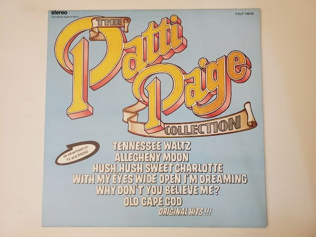Patti Page The Collection vinyl record