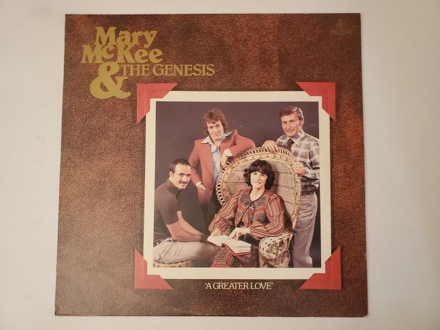Mary McKee & The Genesis A Greater Love vinyl record