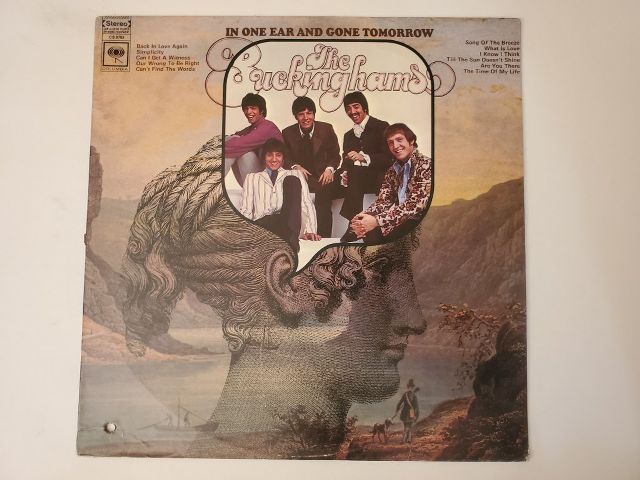 The Buckinghams In One Ear and Gone Tomorrow vinyl record