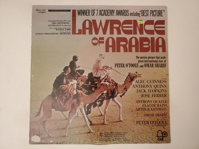 Maurice Jarre Lawrence of Arabia vinyl record