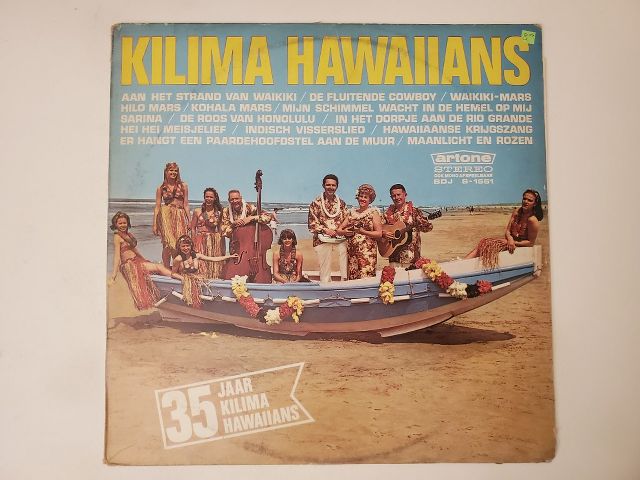 Kilima Hawaiians 35 Jaar Kilima Hawaiians vinyl record