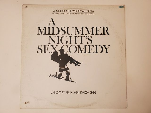 Felix Mendelssohn A Midsummer Night's Sex Comedy vinyl record
