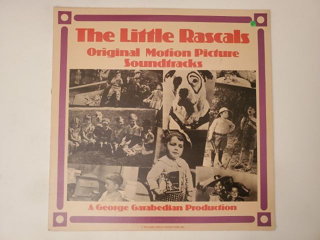 George Garabedian The Little Rascals Original Motion Picture Soundtracks vinyl record