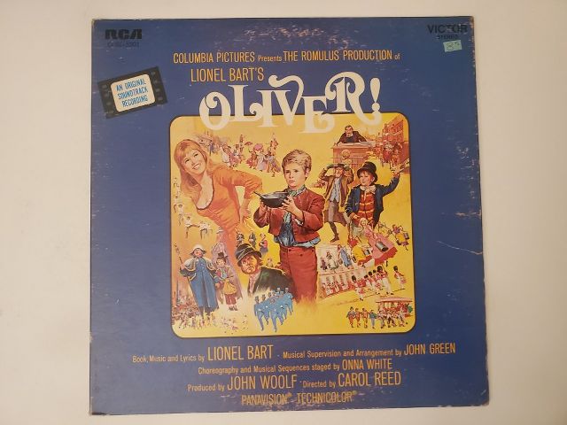 Lionel Bart Oliver! (Original Soundtrack Recording) vinyl record