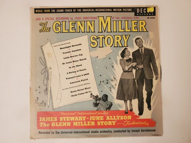 The Universal-International Studio Orchestra The Glenn Miller Story vinyl record