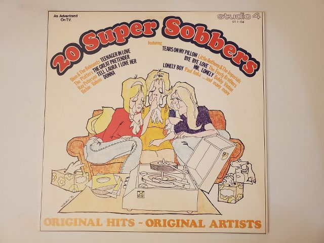Various Artists 20 Super Sobbers vinyl record