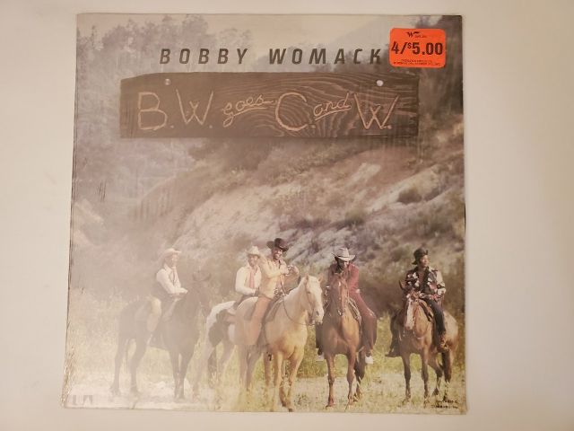 Bobby Womack B.W. Goes C.W. vinyl record