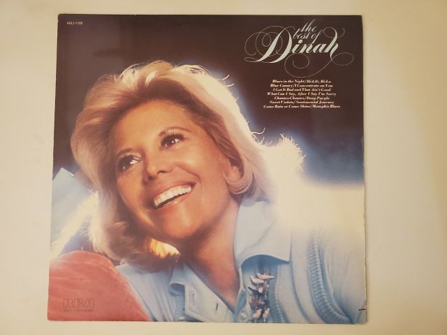 Dinah Shore The Best of Dinah vinyl record
