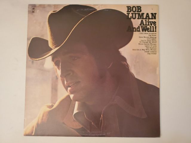 Bob Luman Alive and Well vinyl record