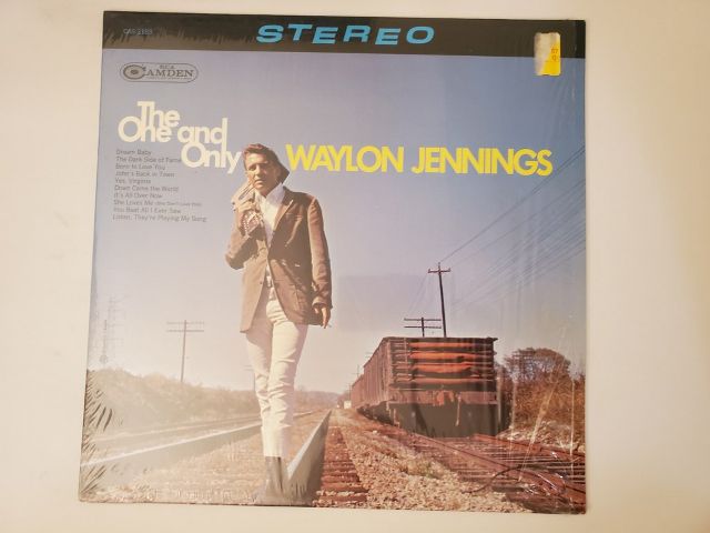 Waylon Jennings The One and Only vinyl record