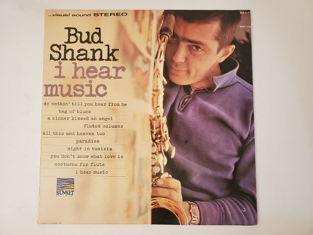 Bud Shank I Hear Music vinyl record