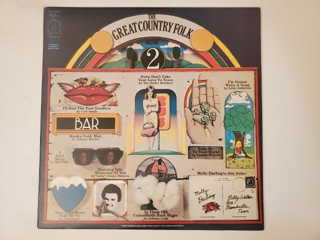 Various Artists The Great Country Folk Volume 2 vinyl record