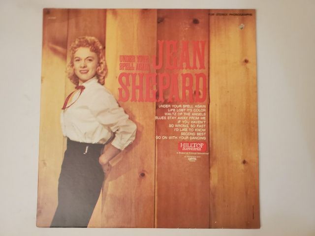 Jean Shepard Under Your Spell Again vinyl record