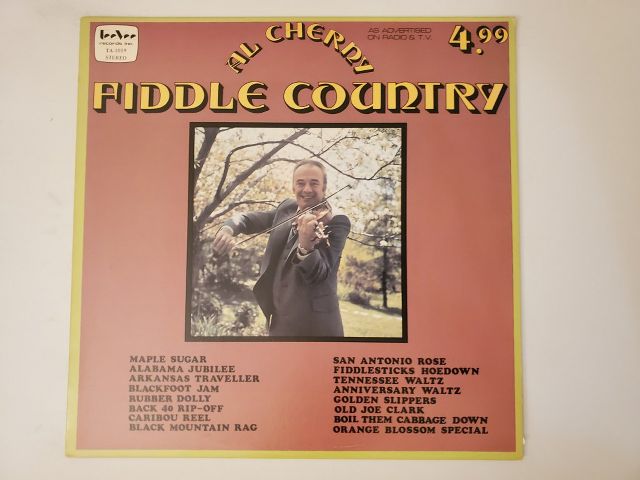 Al Cherny Fiddle Country vinyl record