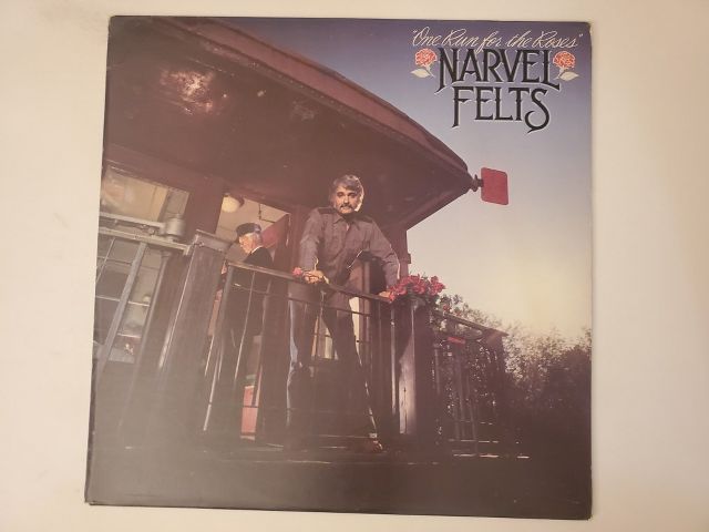 Narvel Felts One Run for the Roses vinyl record