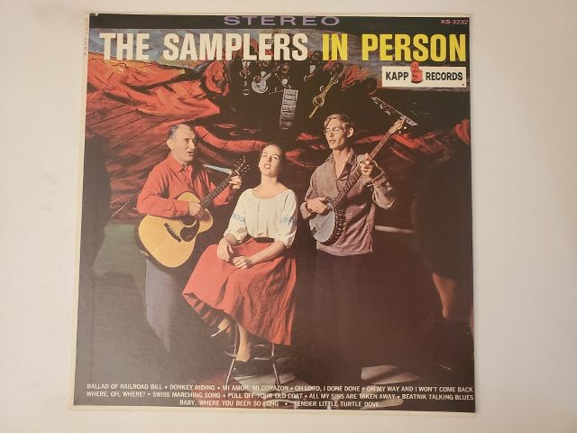 The Samplers In Person vinyl record