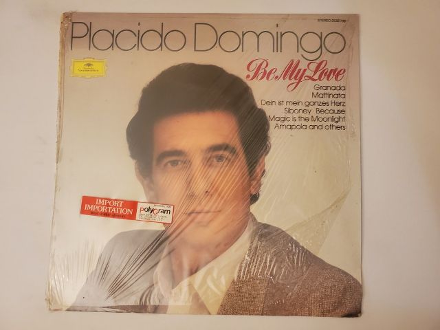Placido Domingo Be My Love vinyl record