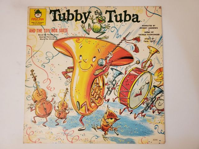 George Kleinsinger Tubby the Tuba and The Toy Box Suite vinyl record