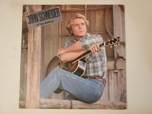John Schneider If You Believe vinyl record