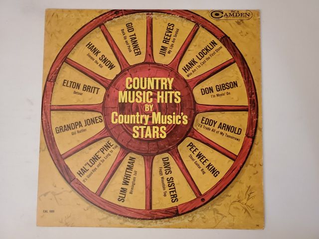Various Artists Country Music Hits by Country Music's Stars vinyl record