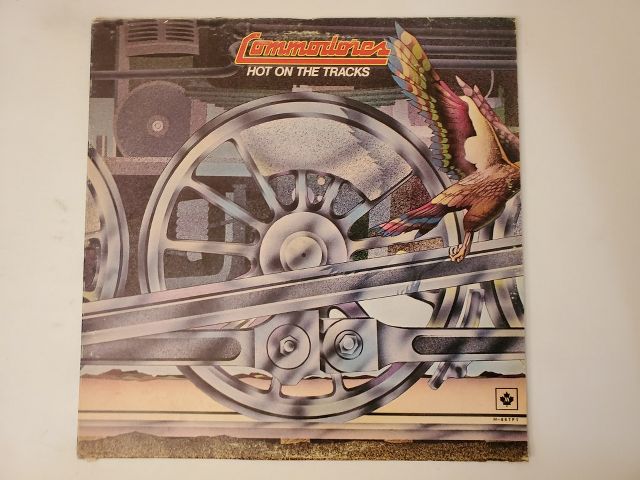 Commodores Hot on the Tracks vinyl record