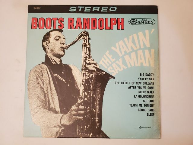 Boots Randolph The Yakin' Sax Man vinyl record