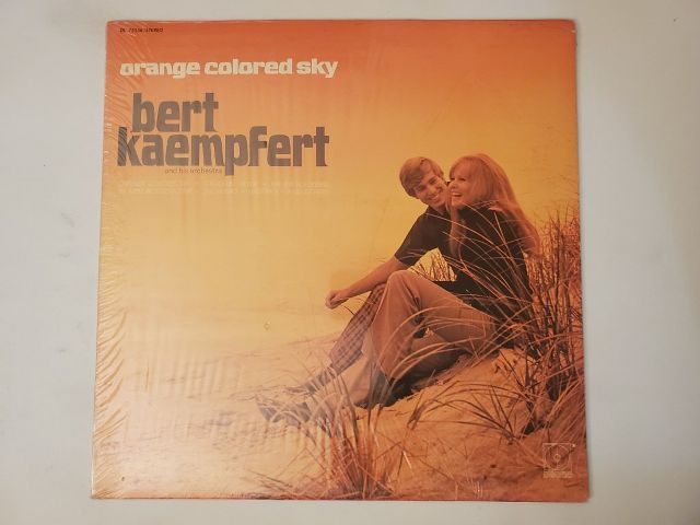Bert Kaempfert and his orchestra Orange Colored Sky vinyl record