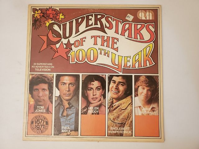 Various Artists Superstars of the 100th Year vinyl record