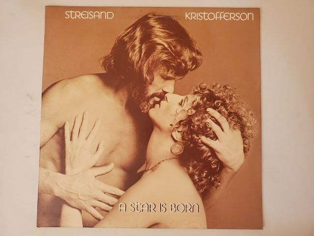 Barbra Streisand and Kris Kristofferson A Star is Born vinyl record