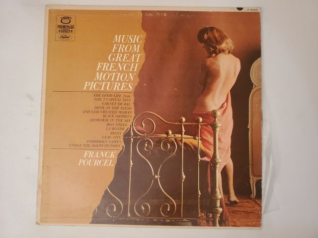 Franck Pourcel Music from Great French Motion Pictures vinyl record