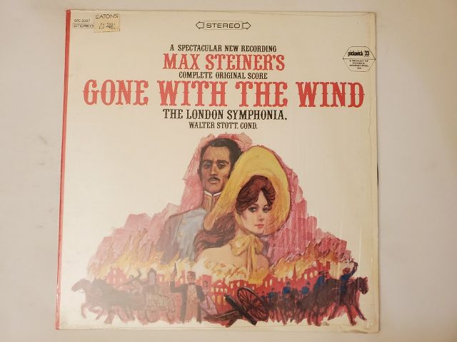 Max Steiner Gone with the Wind vinyl record