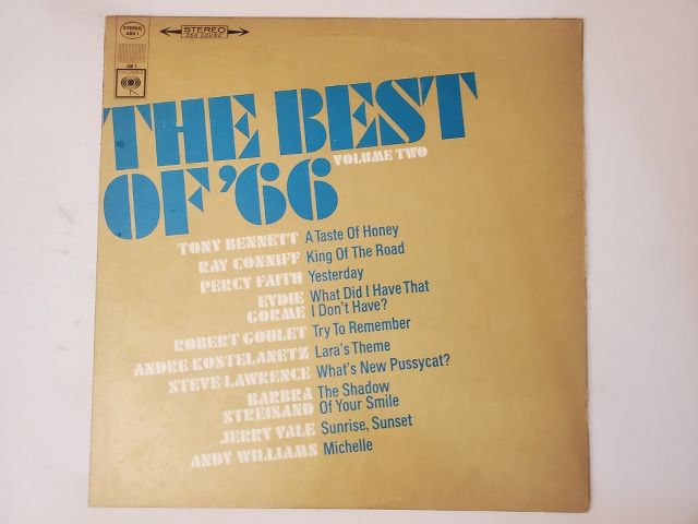 Various Artists The Best of '66 Volume Two vinyl record