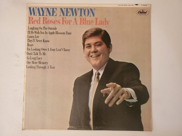 Wayne Newton Red Roses for a Blue Lady vinyl record