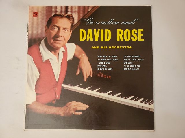 David Rose and His Orchestra In a Mellow Mood vinyl record