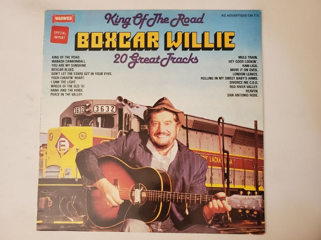 Boxcar Willie 20 Great Tracks vinyl record