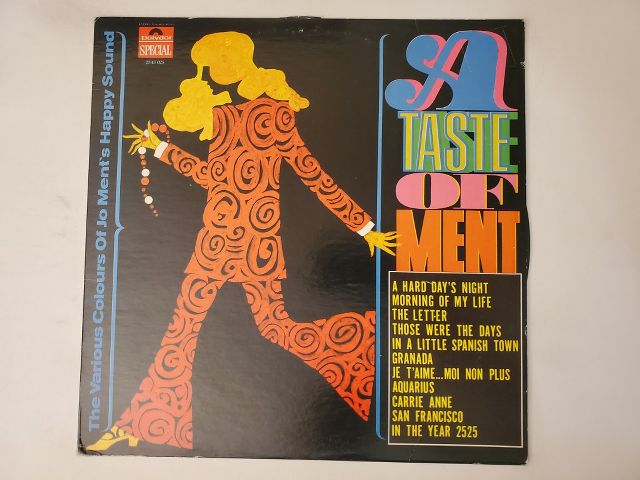 Jo Ment A Taste of Ment vinyl record