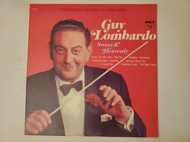 Guy Lombardo Sweet & Heavenly vinyl record