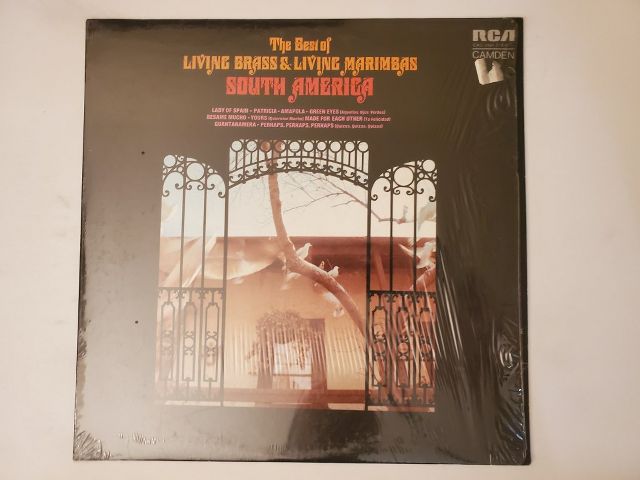 Living Brass & Living Marimbas The Best of South America vinyl record