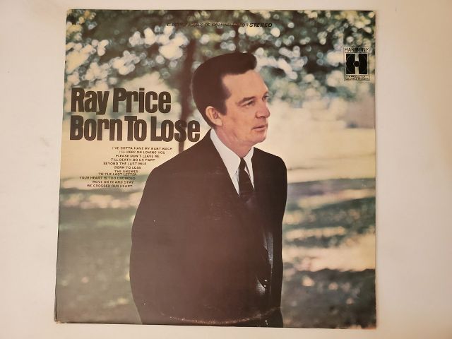 Ray Price Born to Lose vinyl record