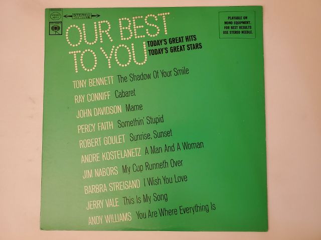 Various Artists Our Best to You vinyl record