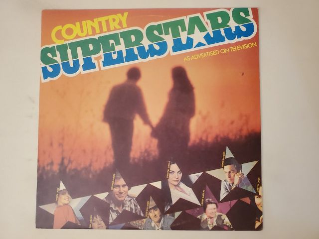 Various Artists Country Superstars vinyl record