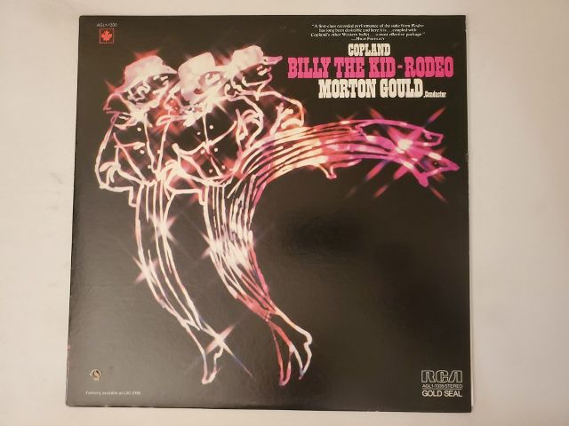 Morton Gould (Conductor) Copland: Billy the Kid - Rodeo vinyl record