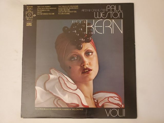 Paul Weston and His Orchestra Jerome Kern, Vol. II vinyl record