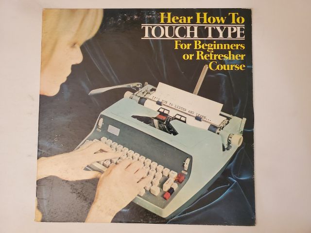 Unknown Hear How To Touch Type For Beginners or Refresher Course vinyl record