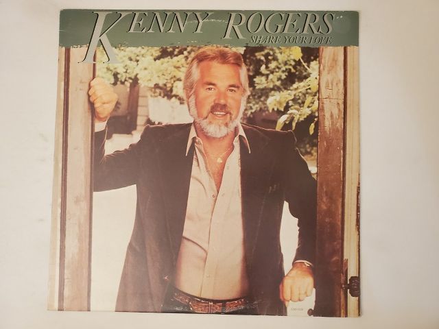 Kenny Rogers Share Your Love vinyl record