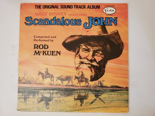 Rod McKuen Scandalous John vinyl record